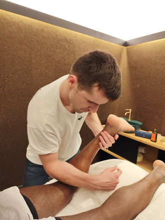 Massage sportif au Mix Uperform